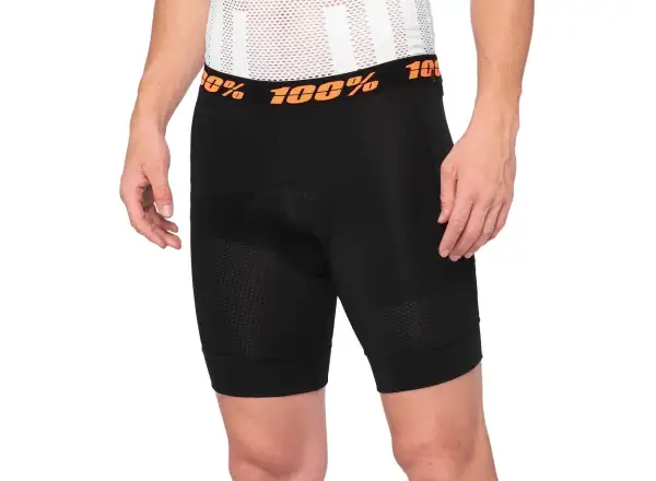 100% Crux Herren Innenfutter Shorts Schwarz