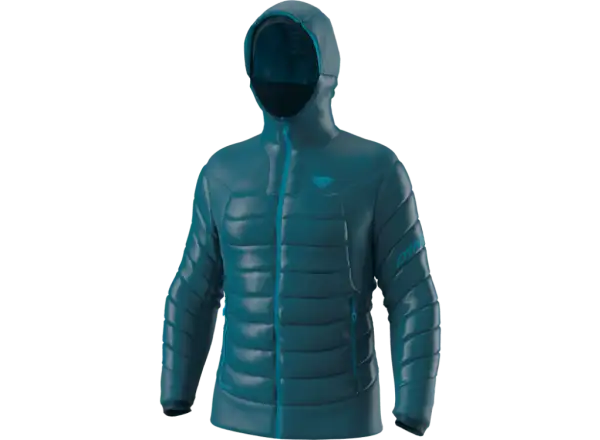 Dynafit Free Down RDS Herren Daunenjacke mit Kapuze Petrol