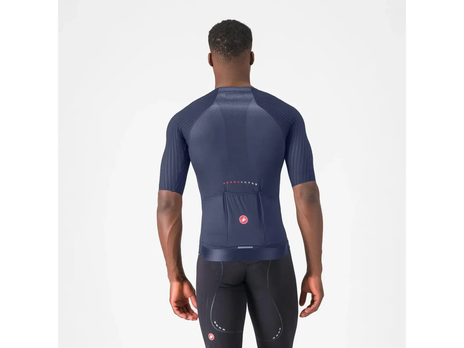 Castelli Aero Race 8S Herren Trikot kurzärmelig Belgian Blue