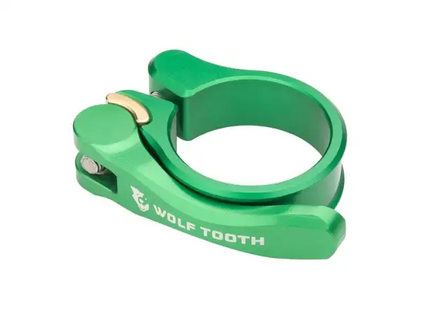 WOLF TOOTH Sattelklemme 34,9 mm grün Quick Release