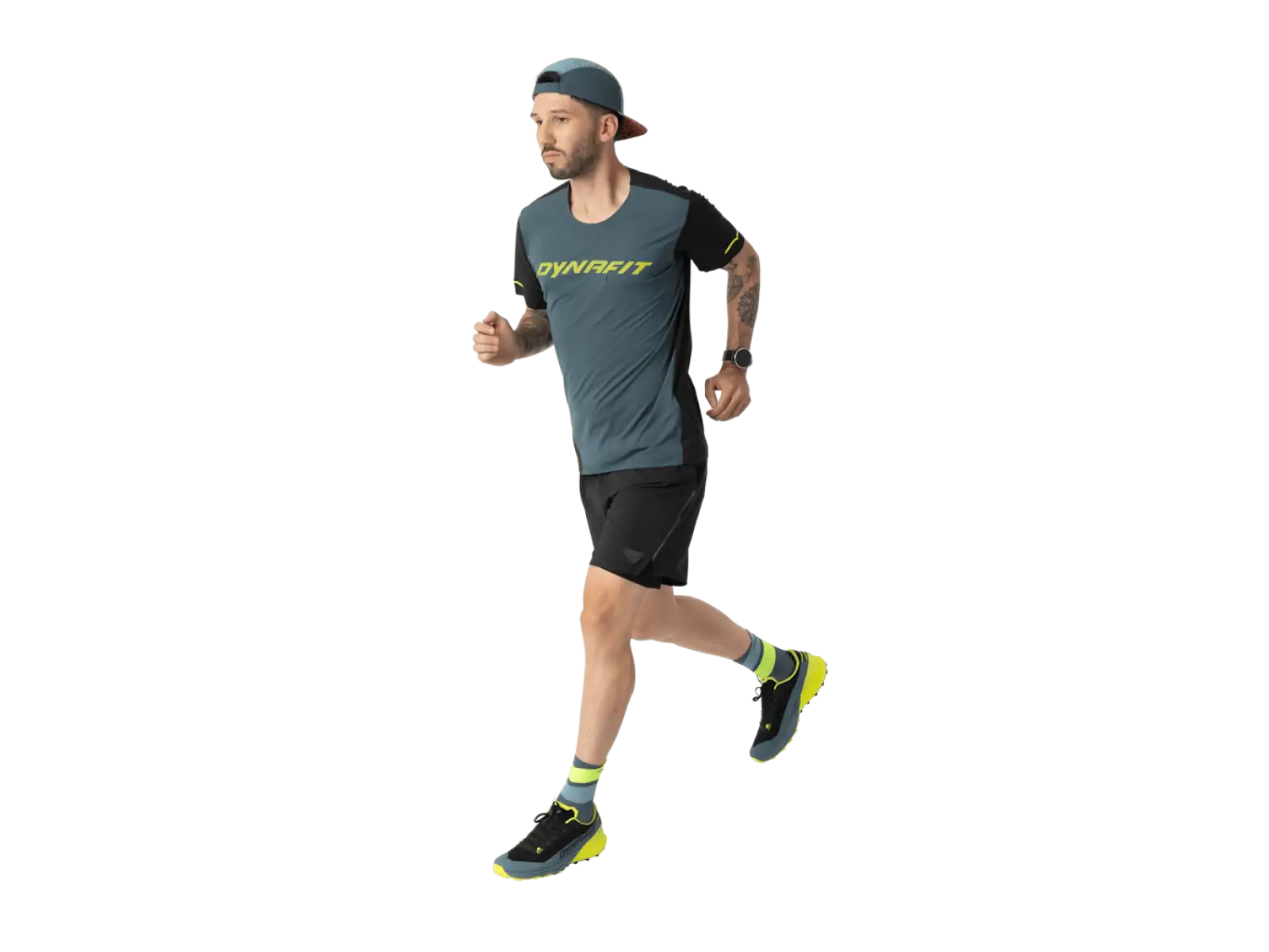 Dynafit Alpine Visor Laufkappe Smoke Blue