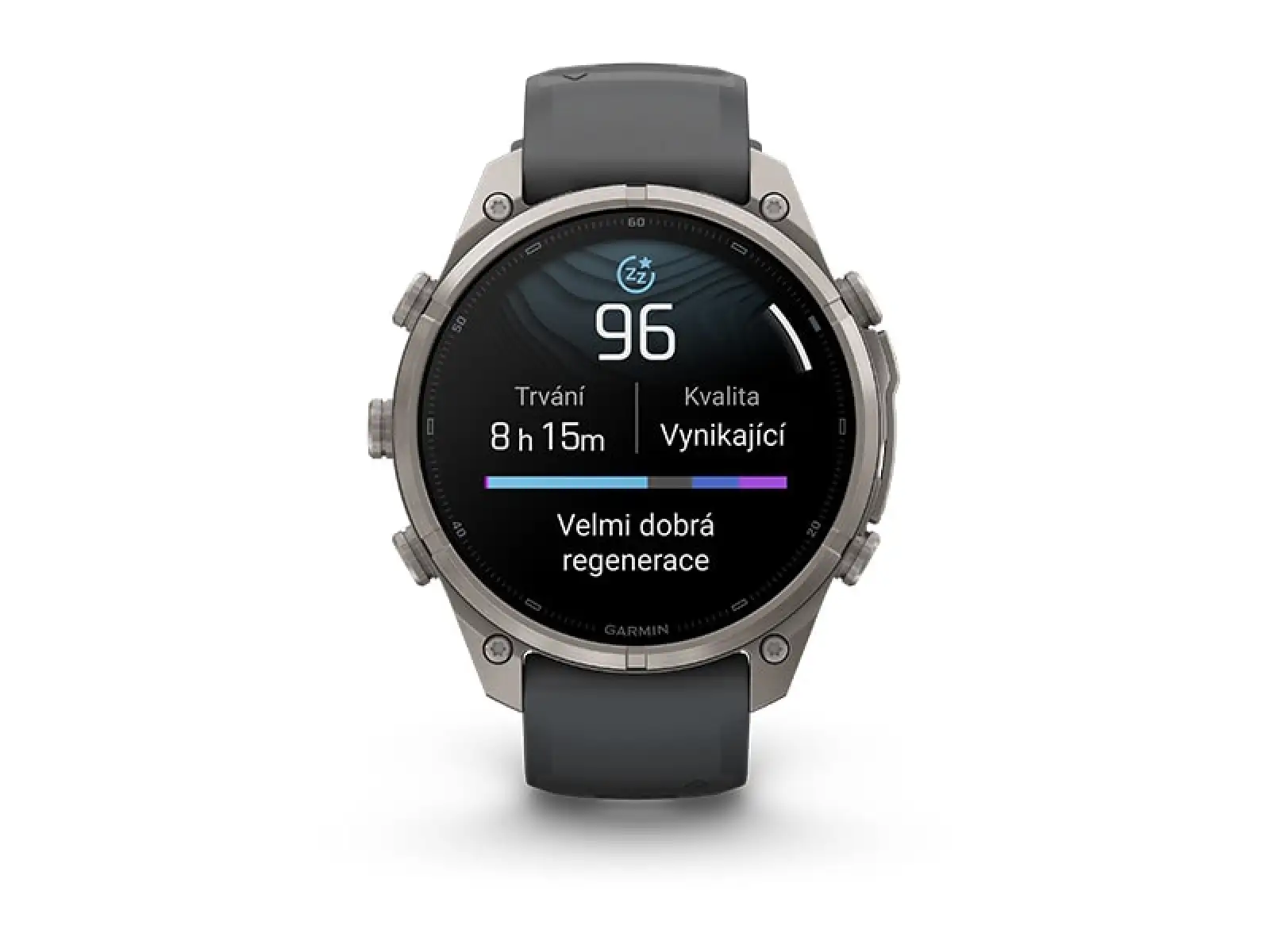 Garmin Fénix 9 Pro inReach 47 mm Smartwatch Carbon gray DLC Titanium Black/Pebble gray