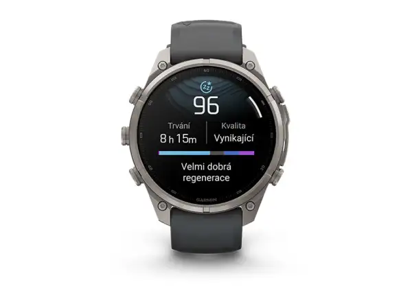 Garmin Fénix 9 Pro inReach 47 mm Smartwatch Carbon gray DLC Titanium Black/Pebble gray