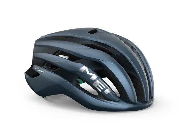 MET Trenta MIPS Fahrradhelm Navy Silber