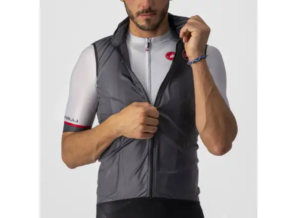 Castelli Aria Herren Weste Dark Grey