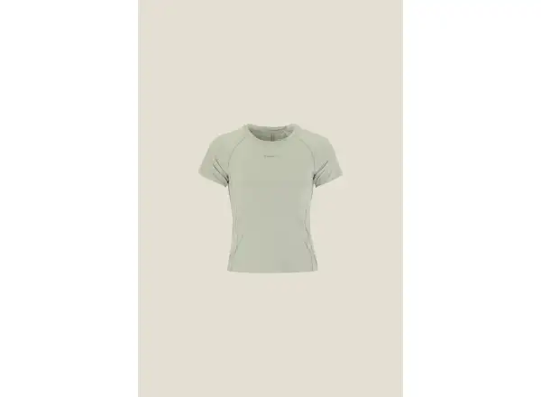 Craft Hypervent Cropped Damen T-Shirt grau