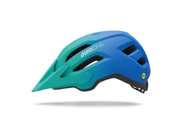 Giro Fixture II MIPS Youth Kinderhelm Mat Aqua Green/Blue Jewel Fade