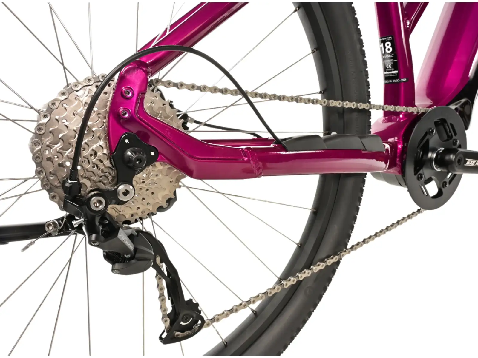 Leader Fox Swan 29 720Wh Damen Elektro-Mountainbike Purple