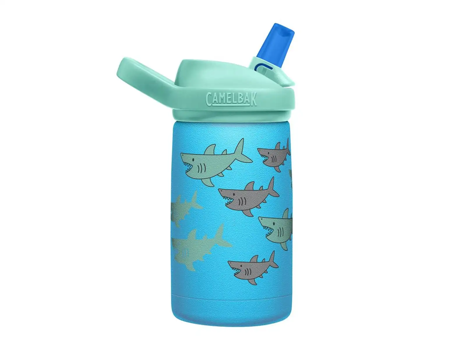 Camelbak Eddy+ Kids Vacuum Stainless Flasche 0,35 l School of Sharks