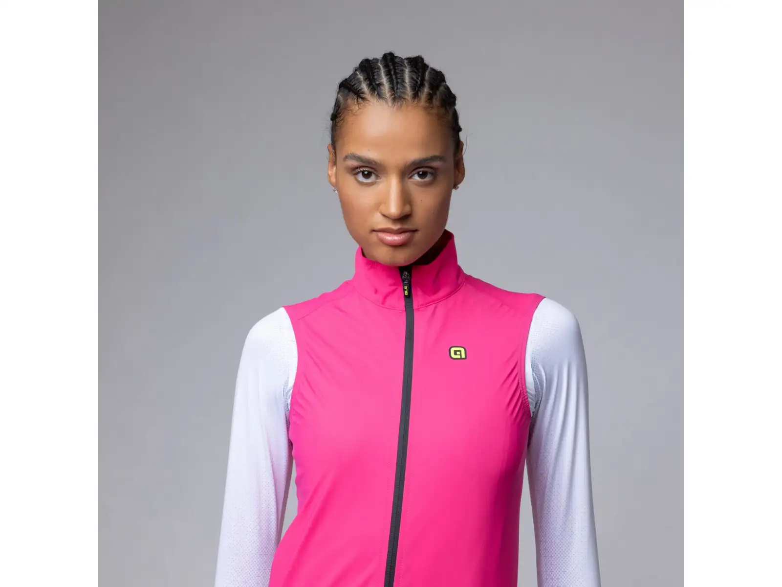 Alé Klimatik Guscio Racing 2.0 Damen Radweste Fuchsia