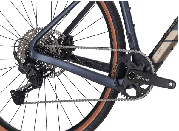 Rock Machine Lukk Cr 10 Gravelbike Matte Deep Ocean Blue