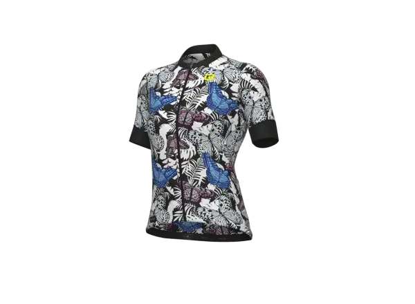 Alé PR-E Vanessa Damen Radtrikot Kurzarm Schwarz