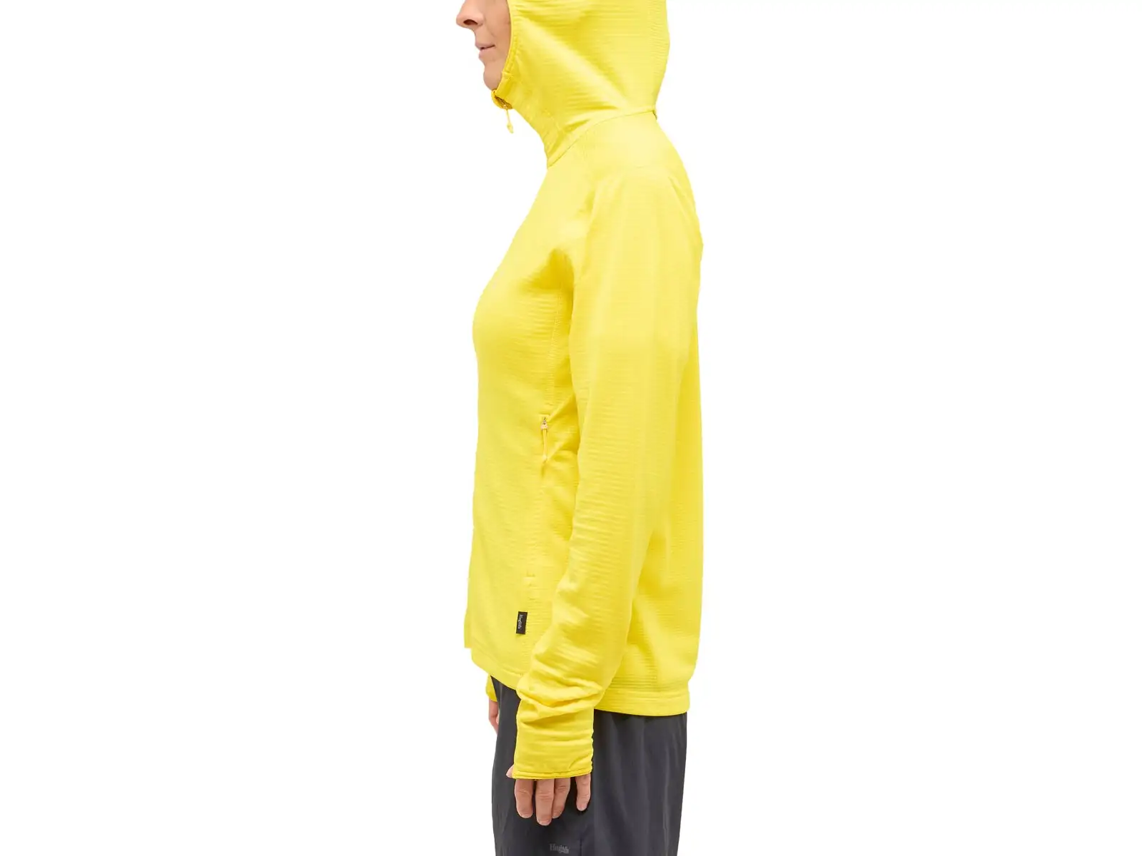 Haglöfs L.I.M Mid Multi Hood Damen Kapuzenpullover gelb