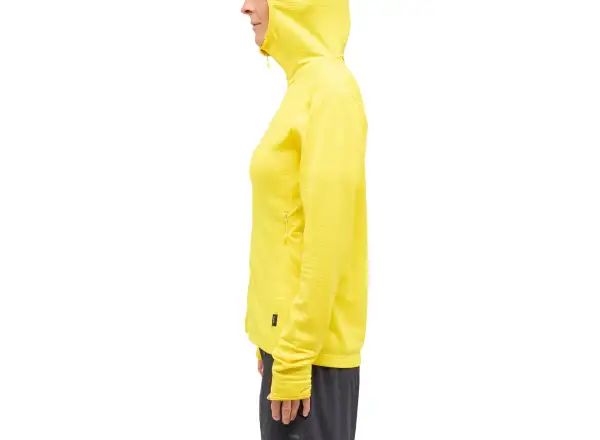 Haglöfs L.I.M Mid Multi Hood Damen Kapuzenpullover gelb