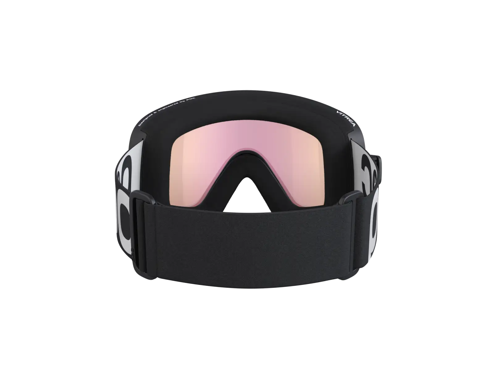 POC Vitrea Skibrille Uranium Black/Partly Sunny Orange