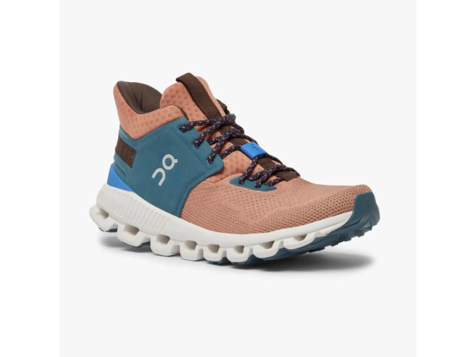 On Cloud Hi Edge Damenlaufschuhe Blush/Storm FW20