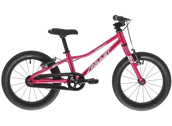Amulet 16 Team Himbeere/Silber Kinderfahrrad