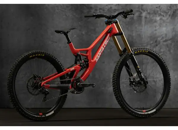 Santa Cruz V10 8 CC MX 24 Downhill-Rahmen Rot Factory Größe L