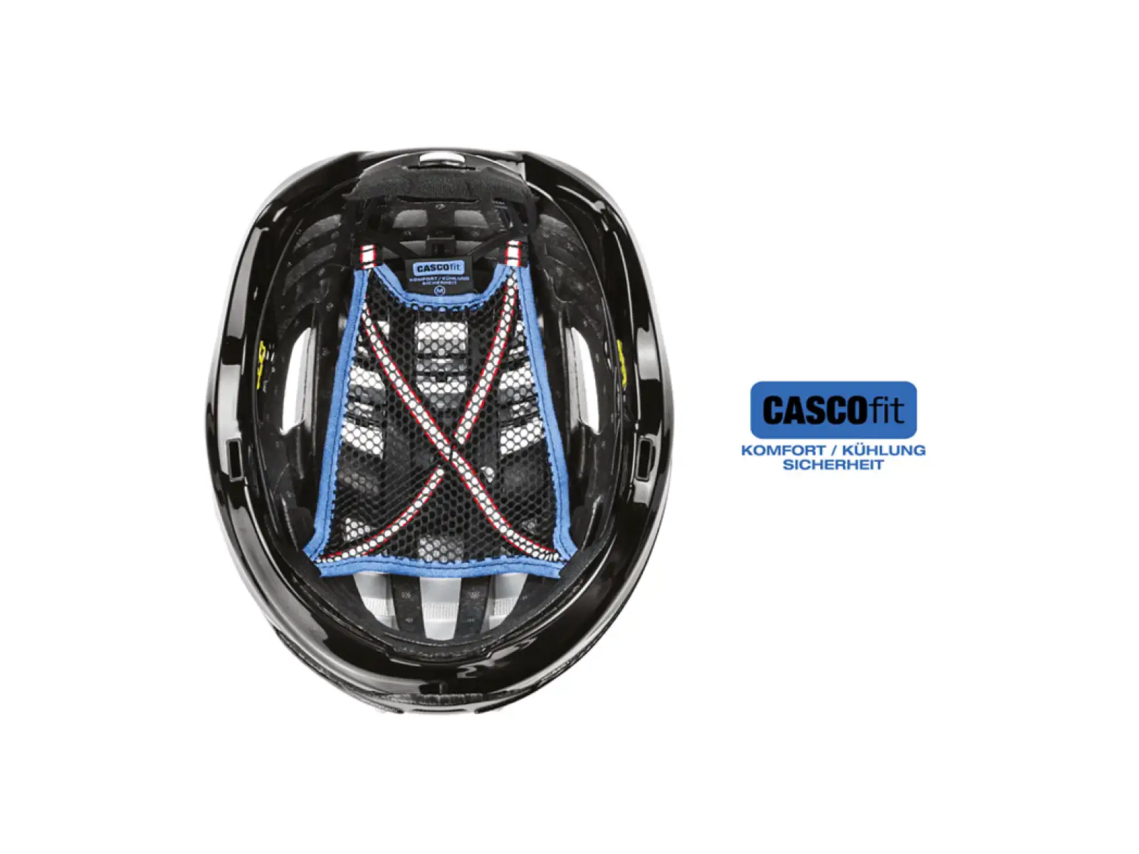 Casco MTBE 2 Helm Black/Red