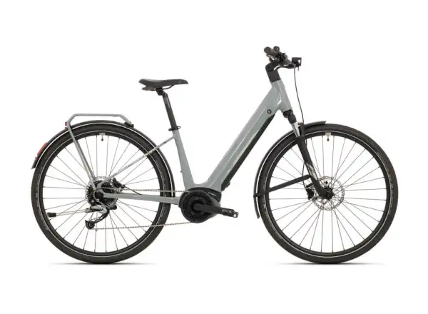 Superior eXR 6050 BLS Touring Trekking E-Bike Gloss Gray/Chrome Silver