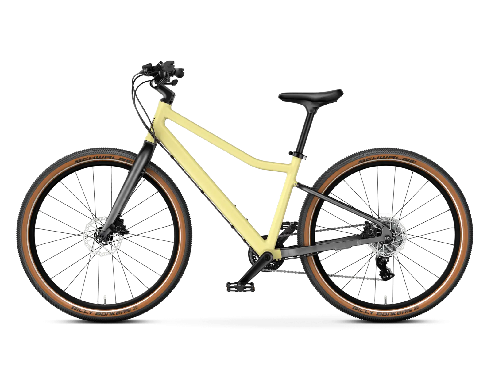 Woom 5 EXPLORE Kinderfahrrad mellow yellow