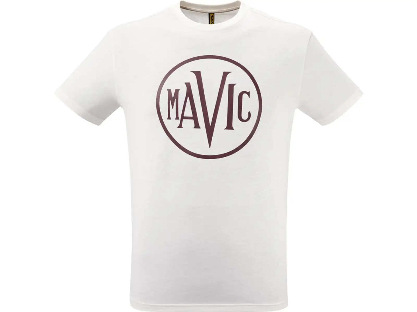 Mavic Heritage Logo Herren T-Shirt kurze Ärmel Off White