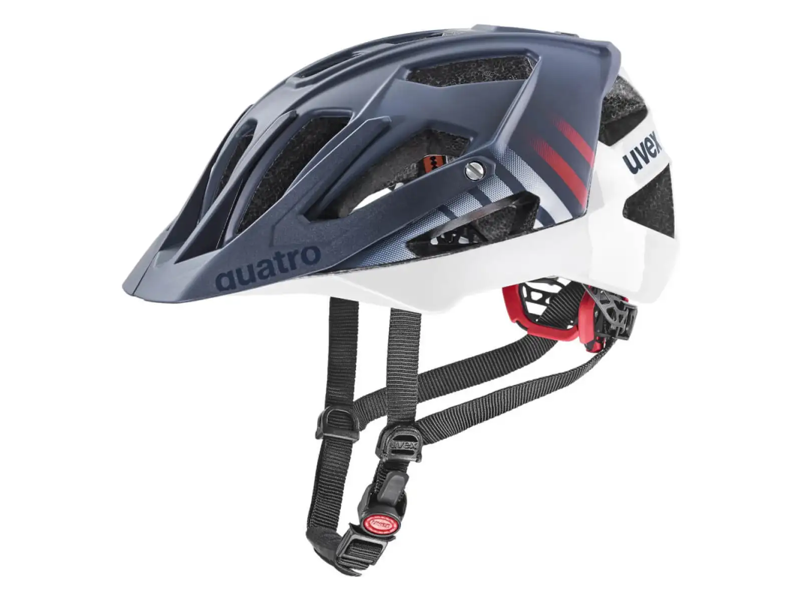 Uvex Quatro CC Helm Deep Space/White Matt