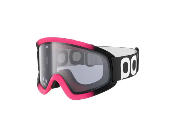 POC Ora Clarity Skibrille Fluorescent Pink/Uranium Black Translucent