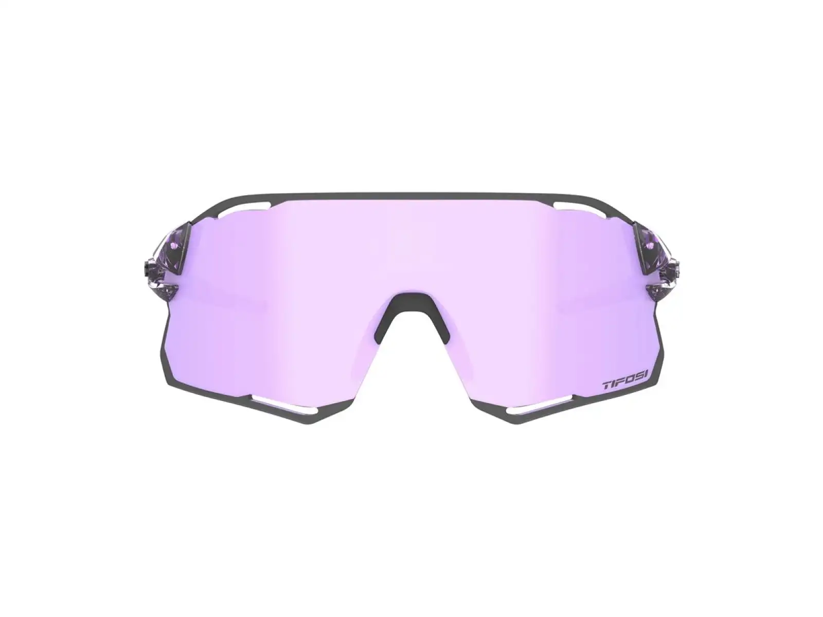 Tifosi Rail Race Sportbrille Crystal Purple/Clarion Purple/Clear