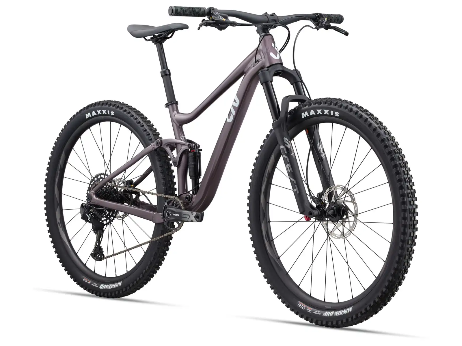 Liv Embolden 29 1 Damen-Mountainbike Charcoal Plum