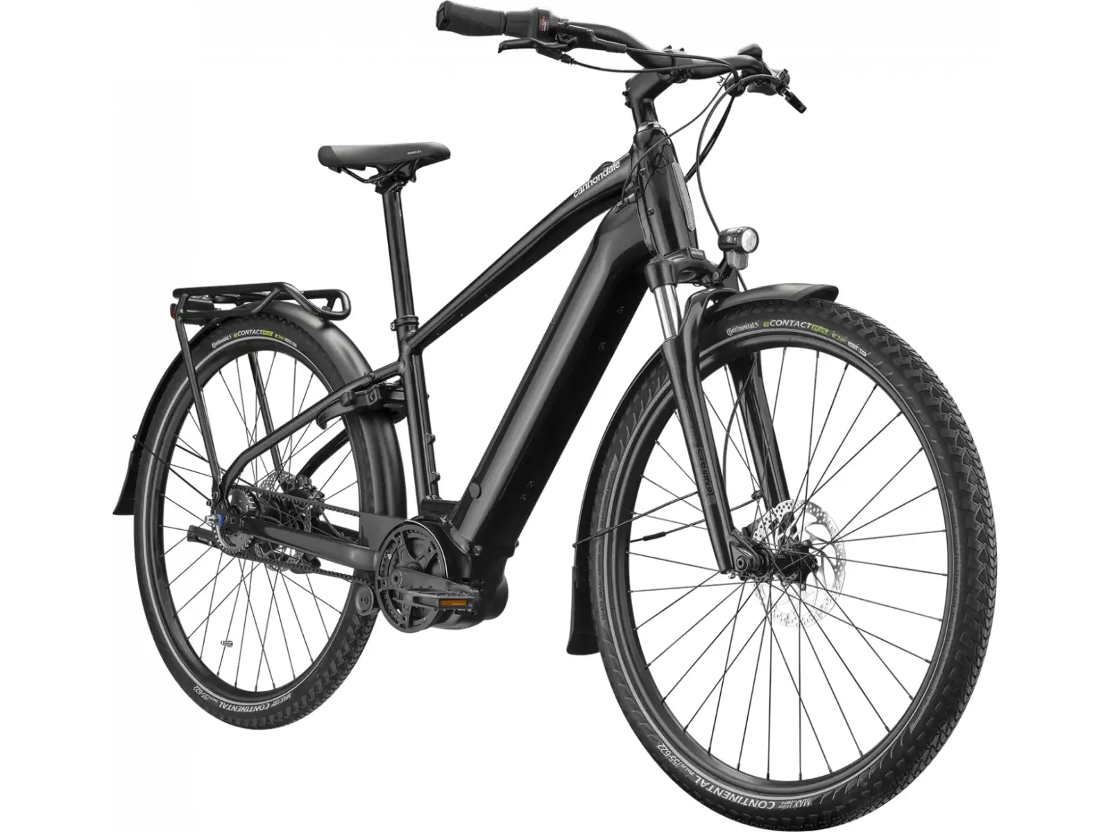 Cannondale Mavaro 4 Stadt-E-Bike Black