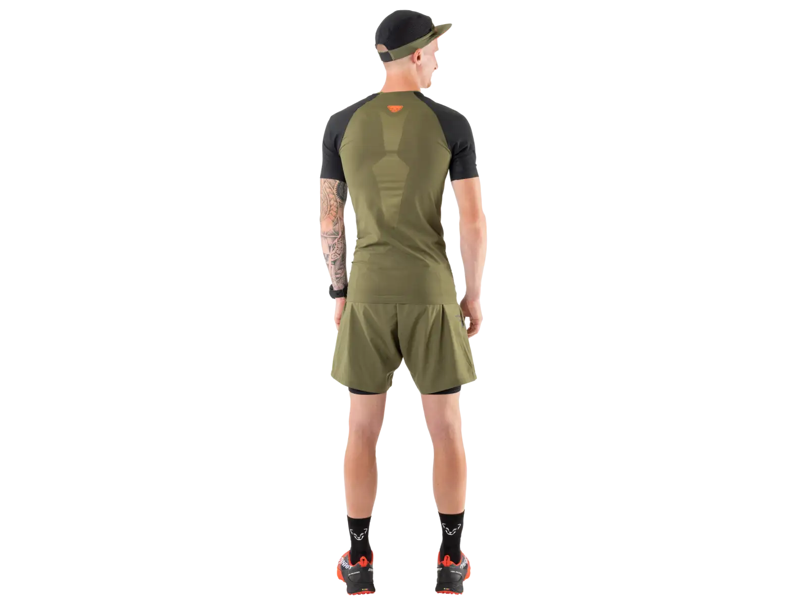 Dynafit Ultra S-Tech Herren T-Shirt mit kurzen Ärmeln in Winter Moss