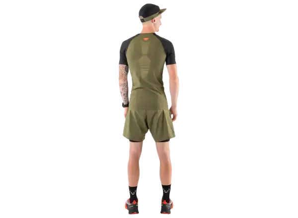 Dynafit Ultra S-Tech Herren T-Shirt mit kurzen Ärmeln in Winter Moss