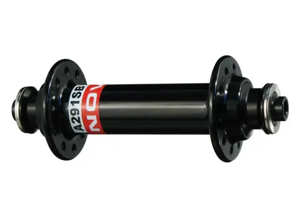 Novatec A291SB Straßen-Nabe vorne 20 Löcher schwarz (N-Logo)