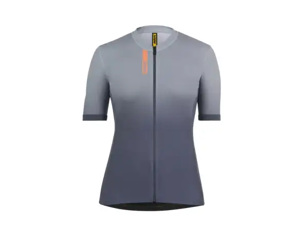 Mavic Essential Graphic Damen-Trikot Kurzarm Orion Blue/Celeste MUSTER