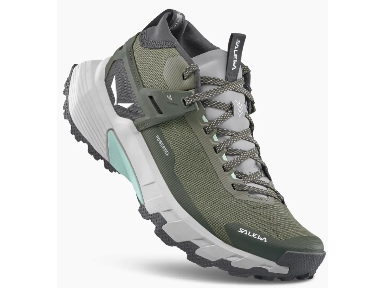 Salewa Pedroc 2 MID PTX Damen Schuhe Faded Green / Dark Olive