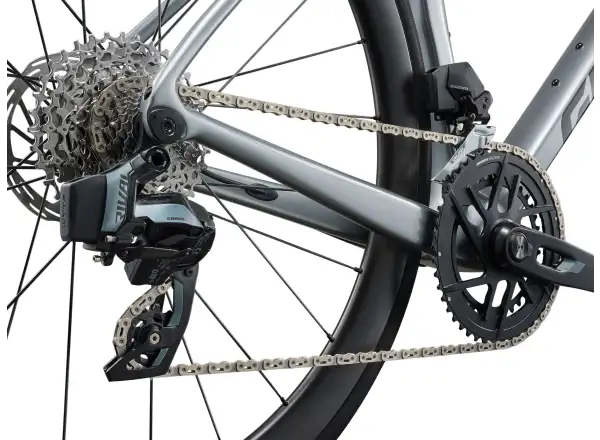 Giant TCR Advanced Pro 1 AXS Straßenfahrrad Tech Silver