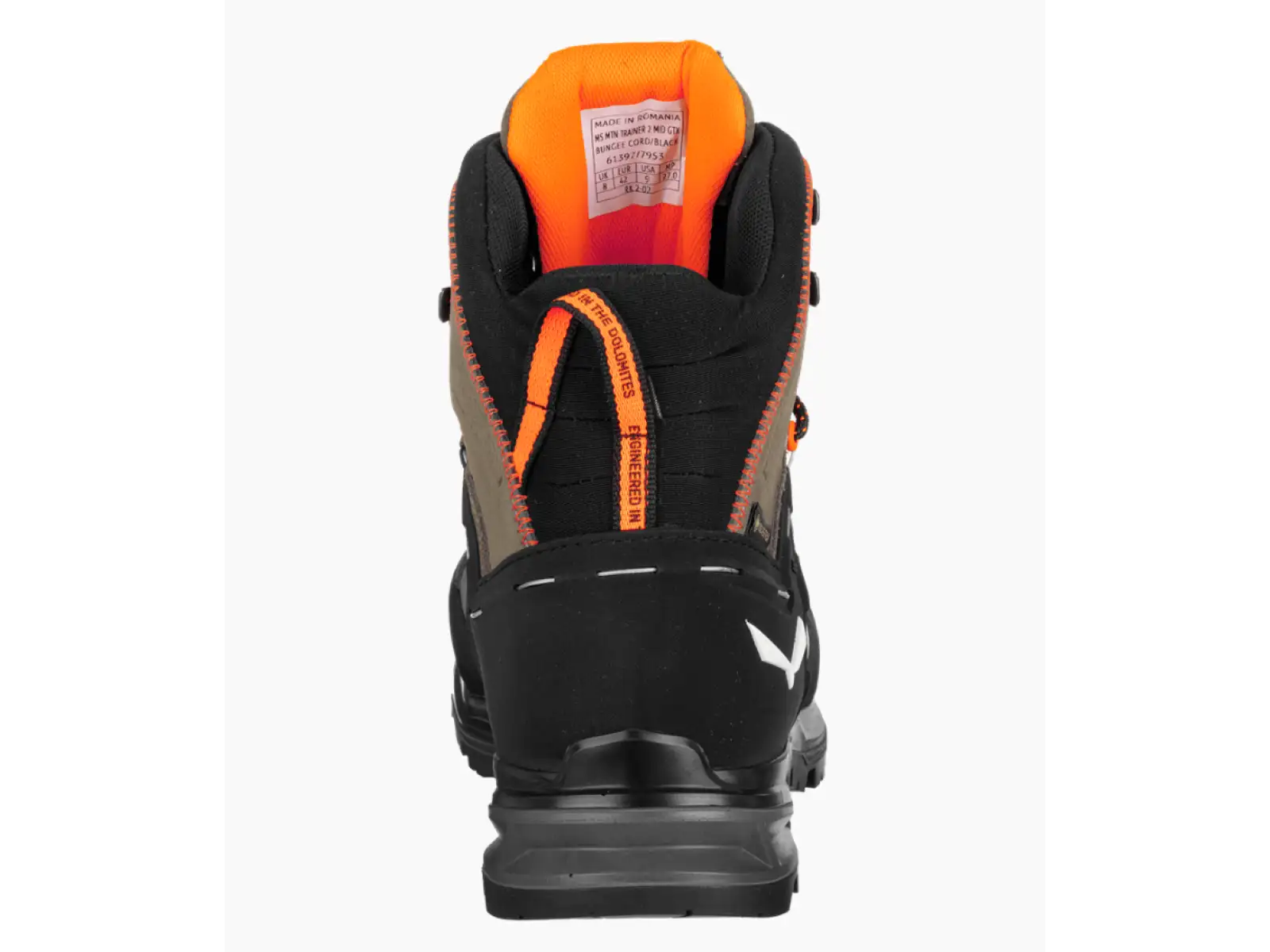 Salewa Mountain Trainer 2 Mid GTX Herren-Wanderstiefel Braun Bungee Cord/Black