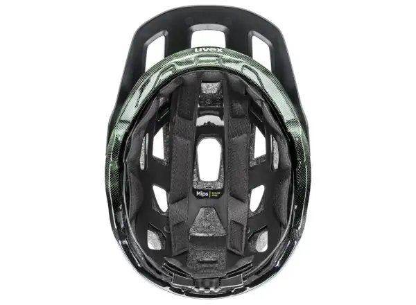 Uvex React MIPS MTB Helm Moss Green/Black Matt