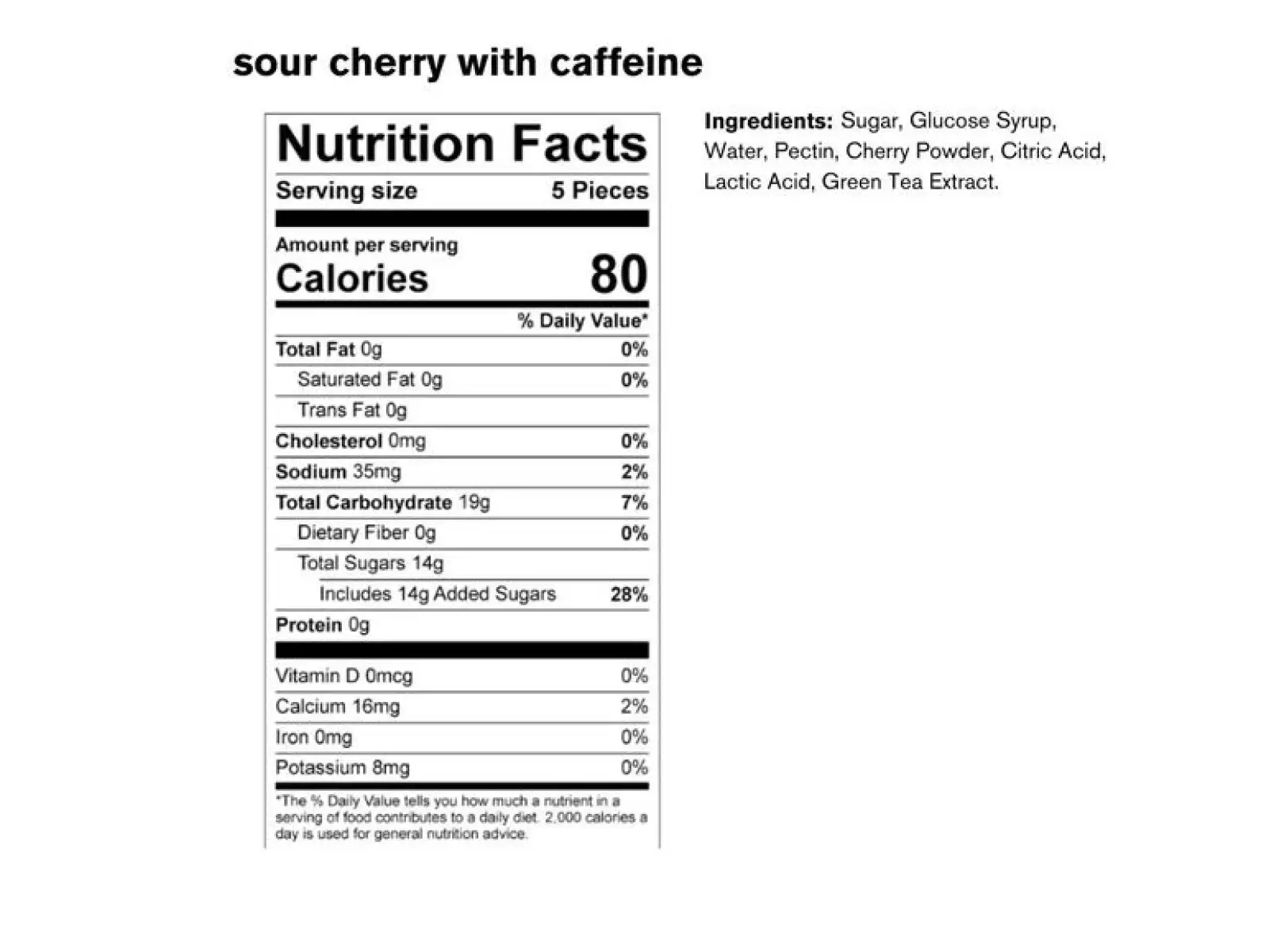 Skratch Labs Energy Chews Fruchtbonbons 50 g Kirsche + Koffein