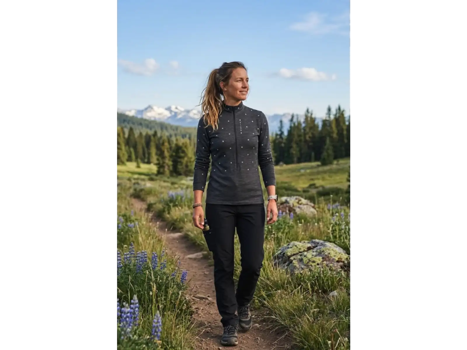 Maloja CopperbeechM. Damen Pullover Moonless