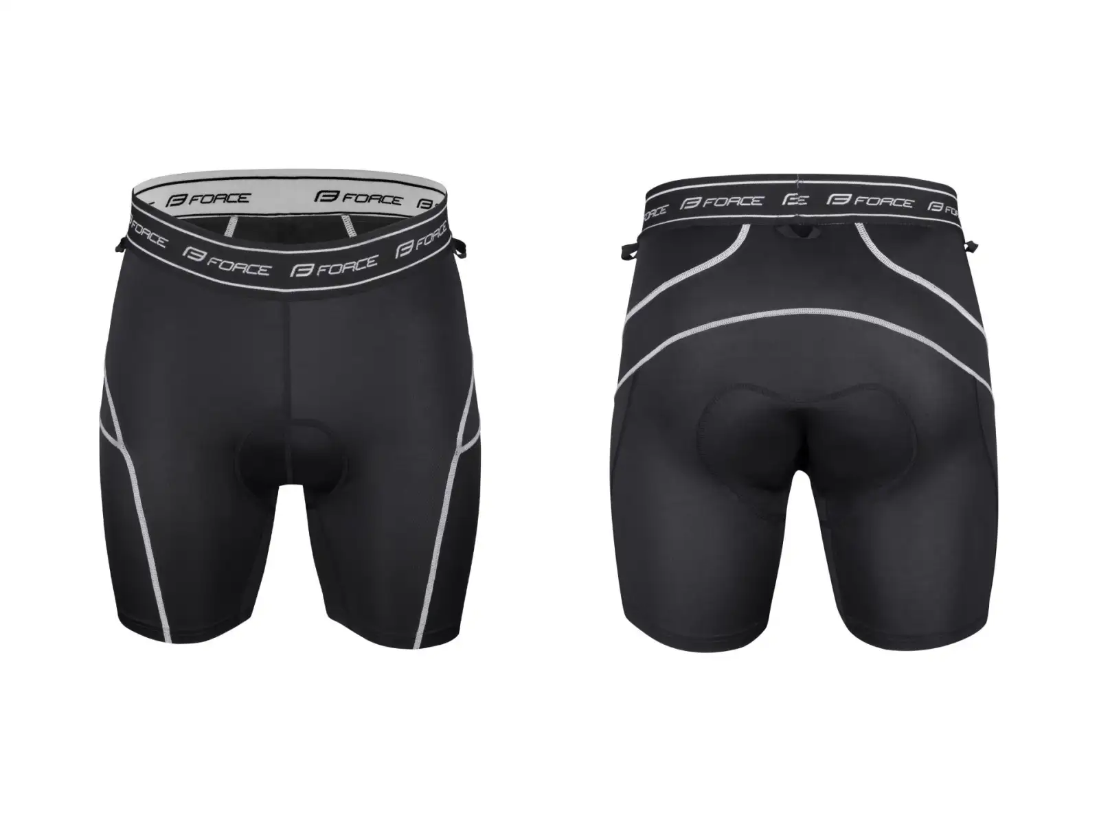 Force Blade Herren MTB Shorts mit Polsterung Rot