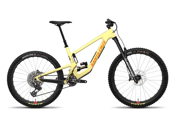 Santa Cruz Nomad 6 CC MX X0 AXS RSV Vollgefedertes Fahrrad Gloss Marigold Yellow