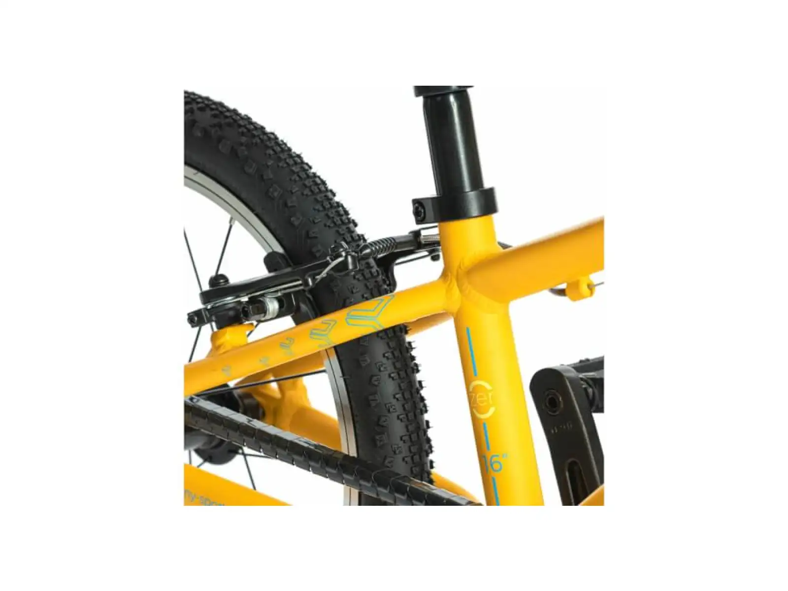 Beany Zero 16 Kinderfahrrad Gelb