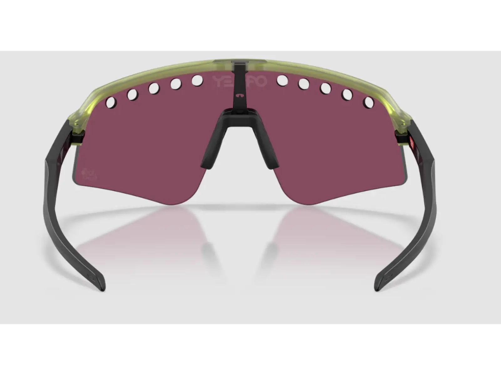 Oakley Sutro Lite Sweep Brille Tour De France Matte Transparent Fern/Prizm Road Black