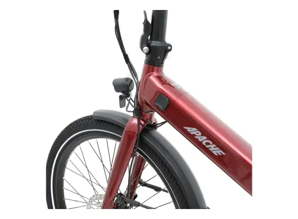 Apache Tanka 24 RX faltbares E-Bike 363 Wh S/M bordeauxfarben