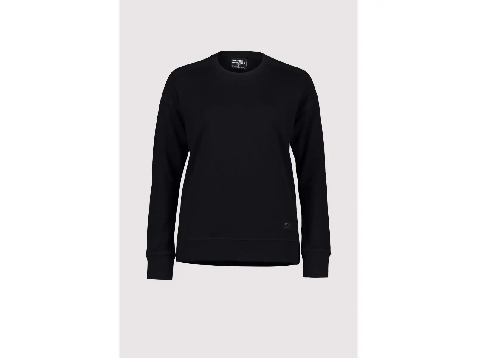 Mons Royal Cortina 22 Damen Hoodie Schwarz Größe XS.
