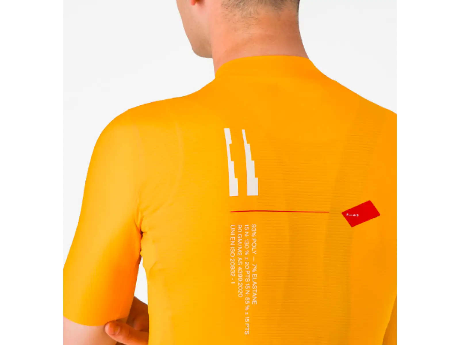 Castelli Espresso R-A/D Herren Trikot kurzarm Vivid Orange