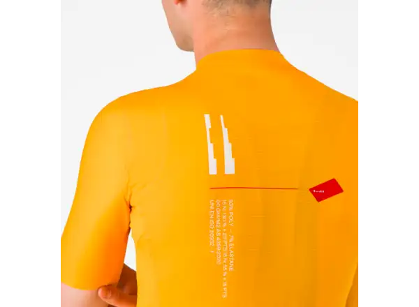 Castelli Espresso R-A/D Herren Trikot kurzarm Vivid Orange