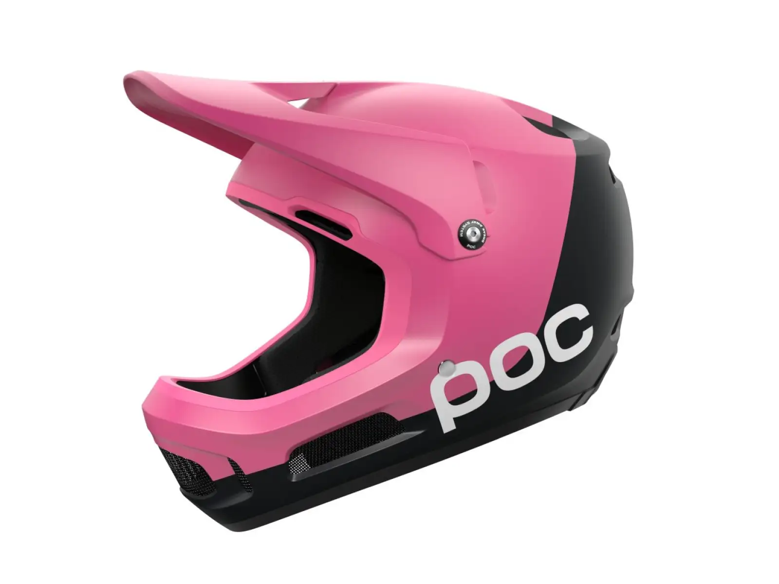 POC Coron Air MIPS Fahrradhelm Actinium Pink/Uranium Black Matt